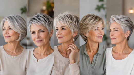 Low Maintenance Hairstyles for 60 Year Old Woman with Fine Hair